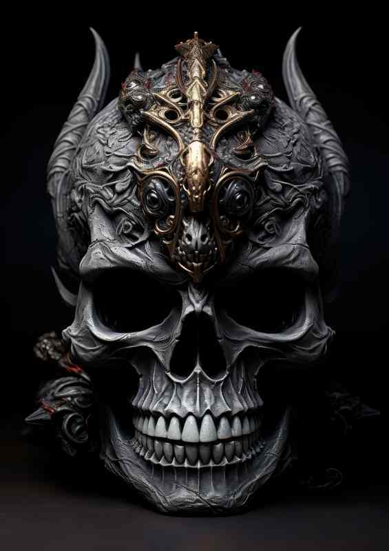 Decoded Death Understanding Macabre Symbols | Metal Poster