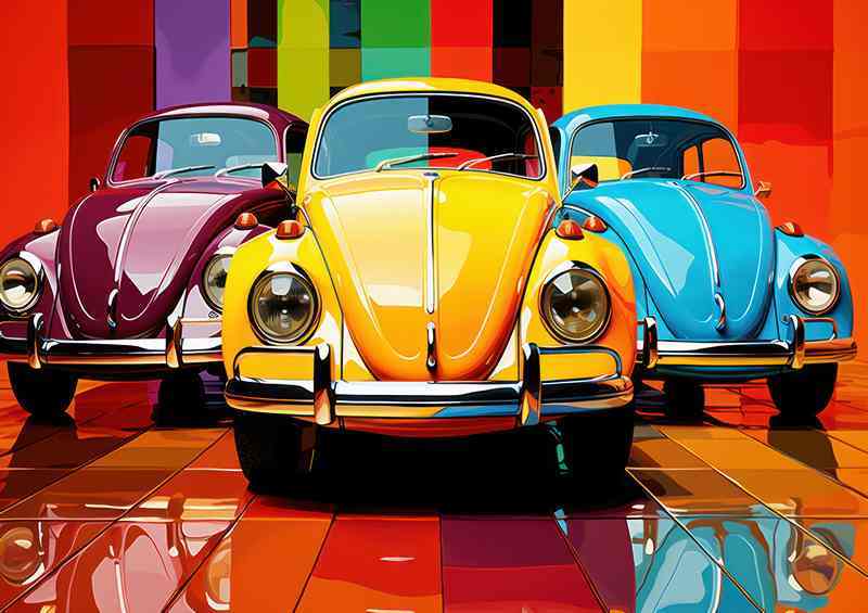 Vibrant Visions Exploring Colorful Pop Art Imagery | Di-Bond