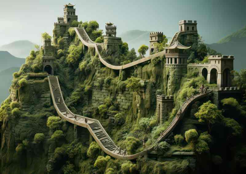 Chinas Ancient Wonder The Great Wall | Poster