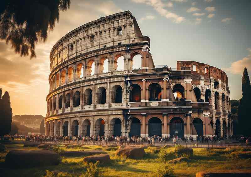 Colosseum an Italian Marvel | Poster