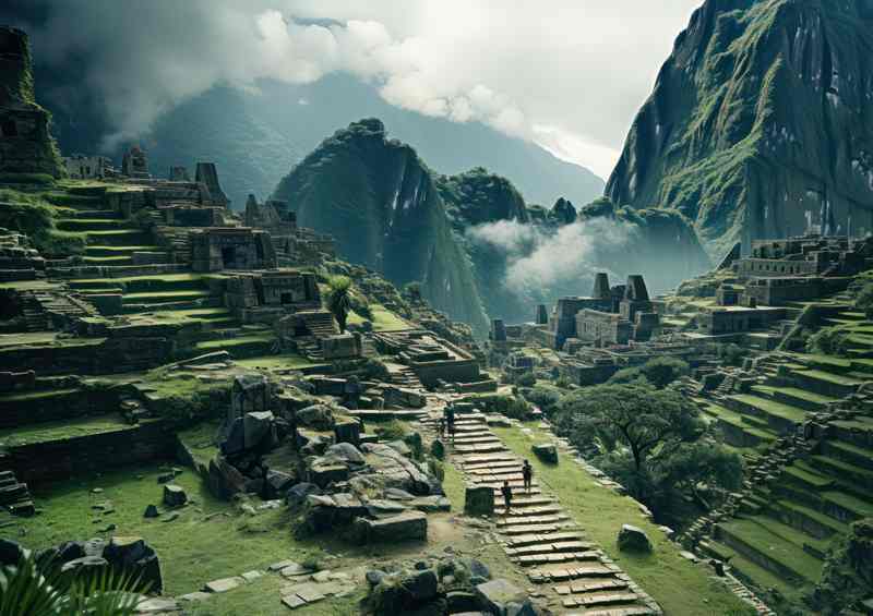 Historic Marvel In Time Machu Picchu | Poster