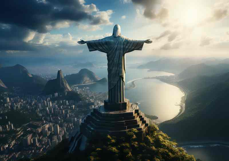 My World Of Wonder Brazil Statue Of Christ | Poster