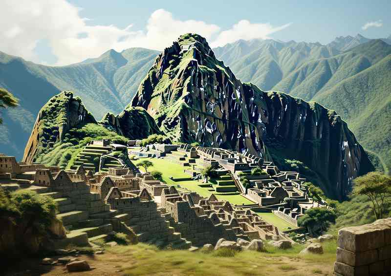 Peruvian Icon Historic Machu Picchu | Canvas
