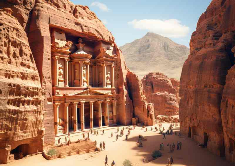 Pretty Petra An Amazing Wonder | Canvas