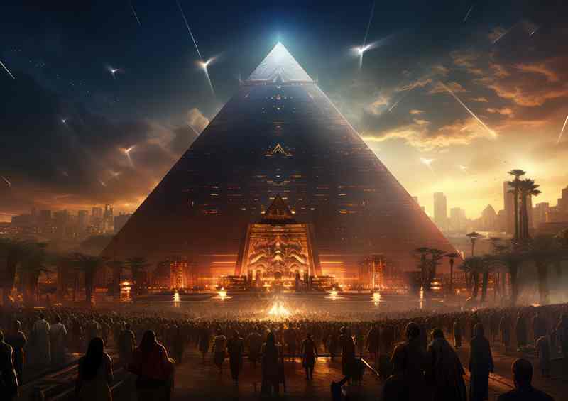 Pyramid Of Light | Poster
