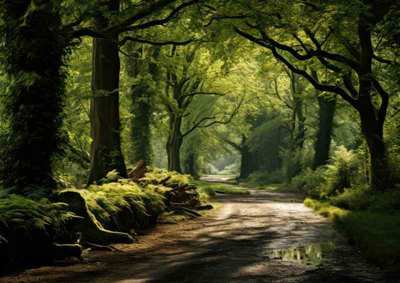Enchanted Forest Pathway | Canvas
