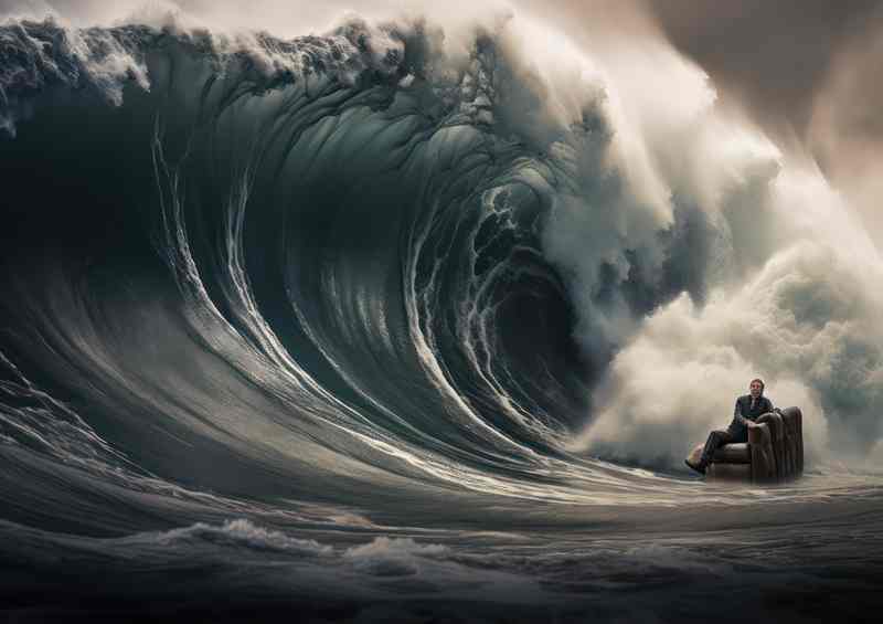 Natures Fury The Power in Waves | Canvas