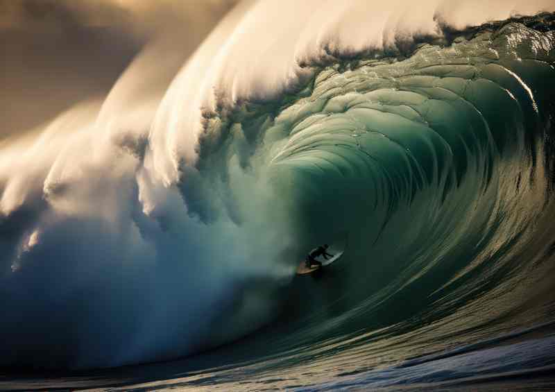 Wave Symphony Natures Mighty Overture | Poster