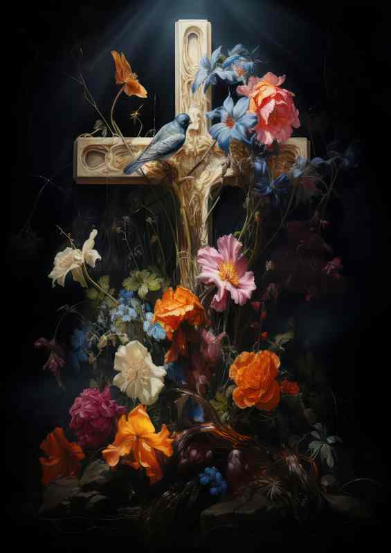 Divine Blooms: Spiritual Symbolism of Flowers & Birds