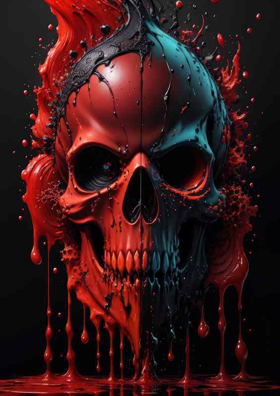 Midnight Skulls Tales of the Macabre | Canvas