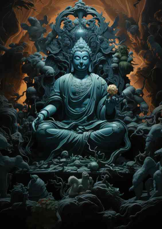 Beyond the Physical Buddhas Mystical Teachings | Poster