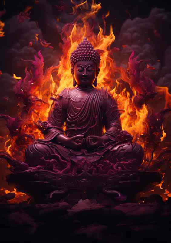 Boundless Compassion Embracing Buddhas Divine Love | Poster