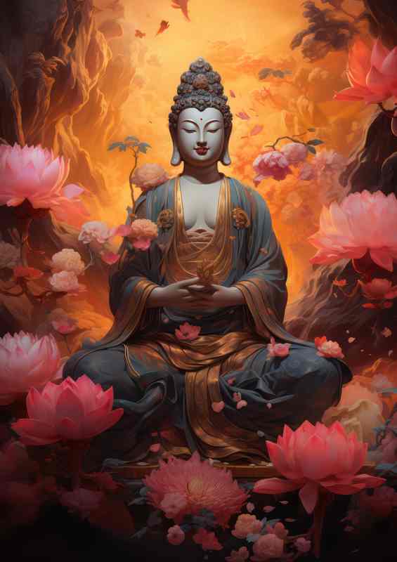 Embracing Buddhas Teachings A Guide to True Happiness | Canvas