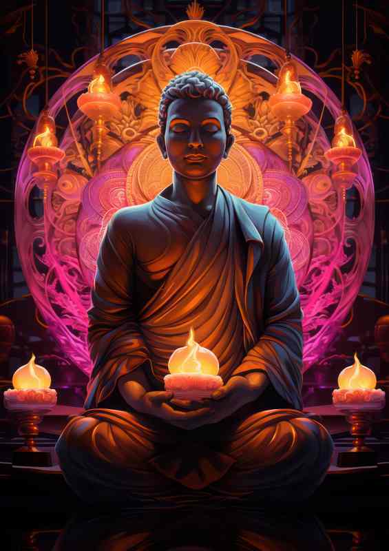 Eternal Bliss Unraveling Buddha's Mystical Teachings | Canvas
