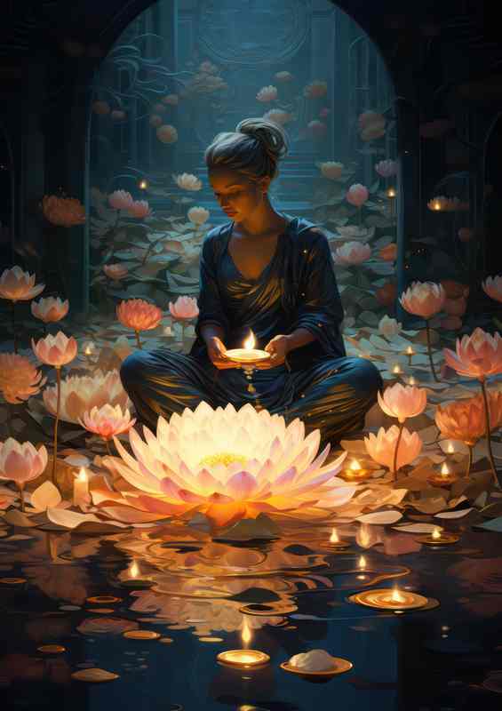 Journeying Through Buddha's Sacred Realms | Canvas