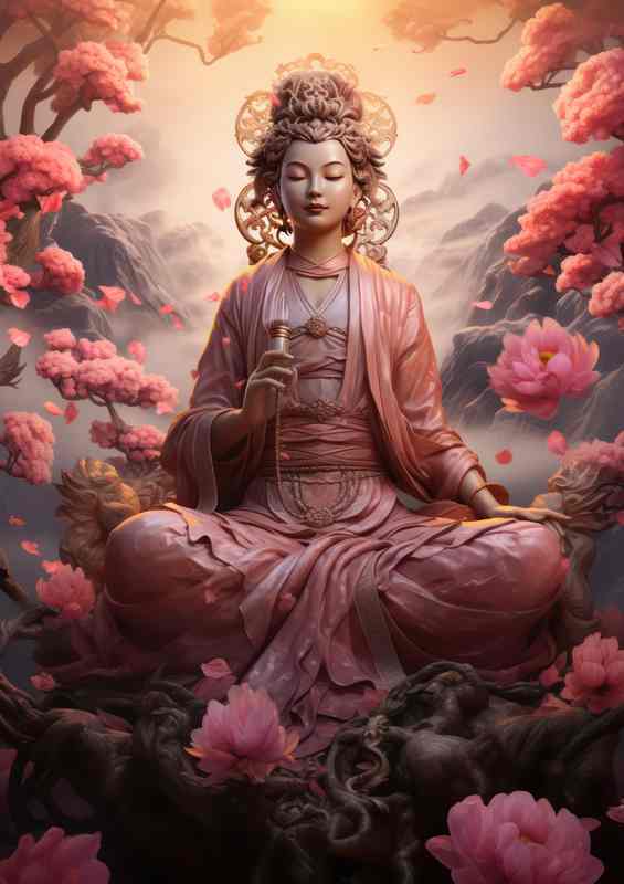 Mystical Musings Unraveling Buddhas Sacred Teachings | Poster
