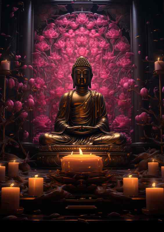 Soulful Journeys Embracing Buddhas Teachings of Love | Poster