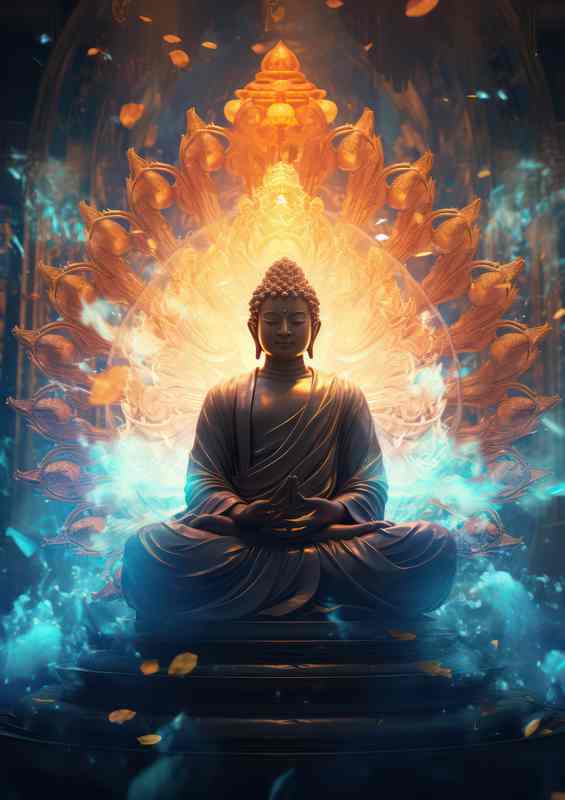 The Sacred Bond of Buddha's Boundless Love | Di-Bond