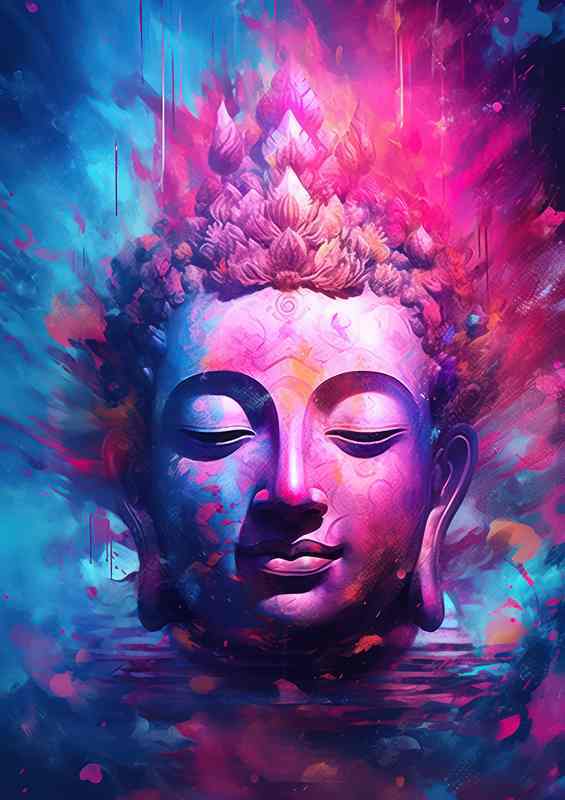 Whispers of Compassion Buddhas Divine Wisdom | Di-Bond