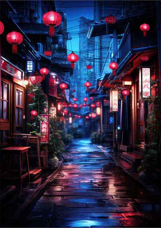 A Walk Through Urban Lanes Street View Gallery | Canvas