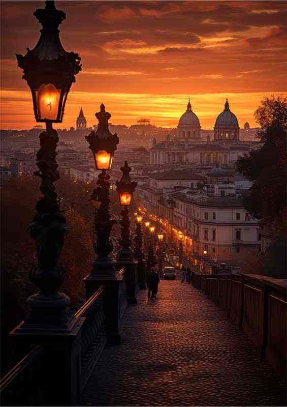 City Lights and Street Sights | Canvas