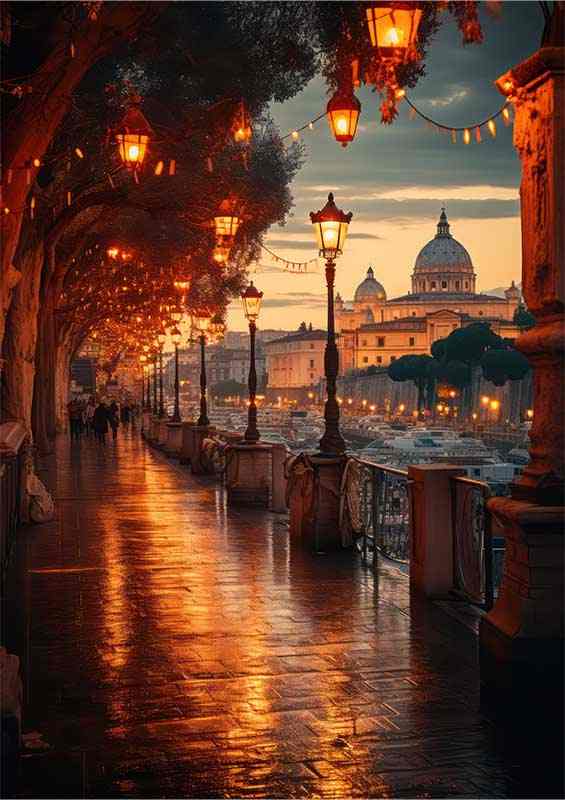 City Lights and Street Sights A Virtual Tour | Poster