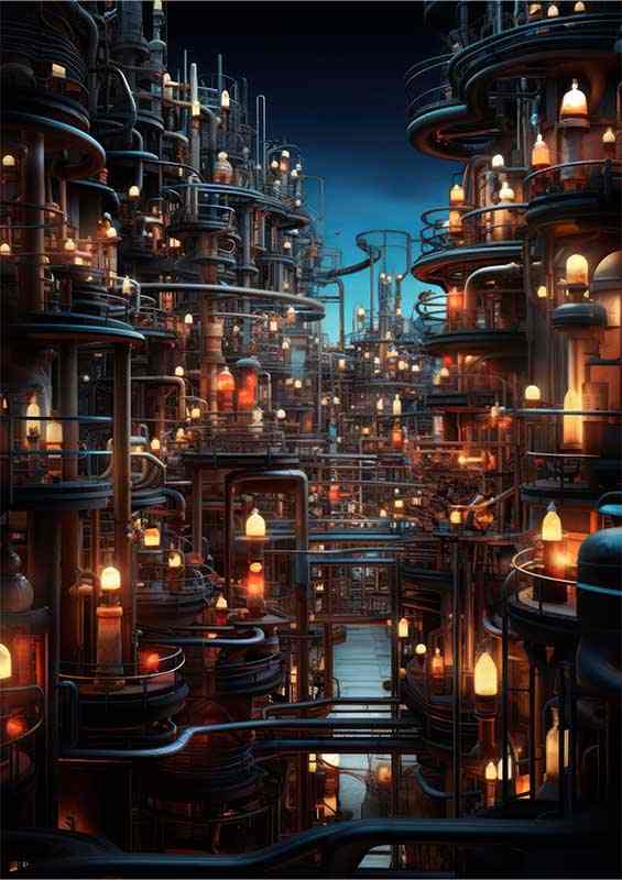 Urban Beauty Revealed | Metal Poster