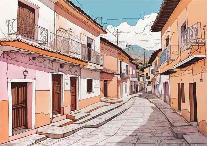 A virtual tour of a painted vista | Poster