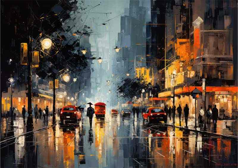 Streetscape Panoramas | Canvas