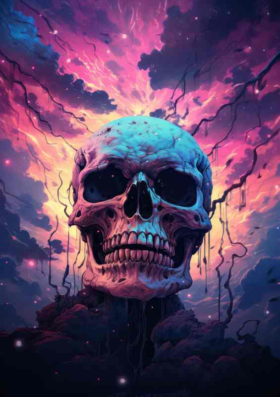 Shades of the Spectral Death in Color | Di-Bond