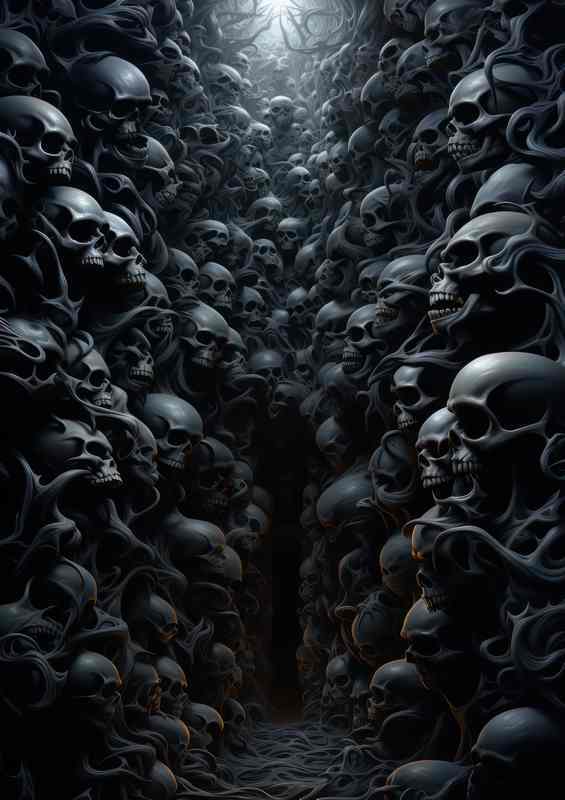 Shadows and Skulls Midnight Tales | Di-Bond