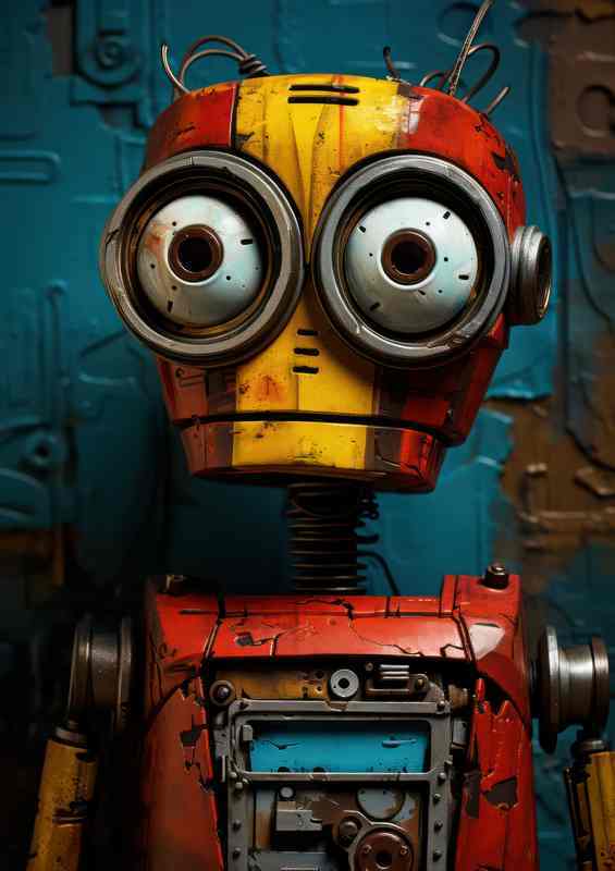 Robotic Radiance Abstract Creations | Canvas