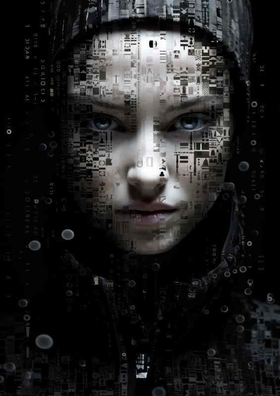 Shapes of the Self Abstract Faces and Identity | Di-Bond