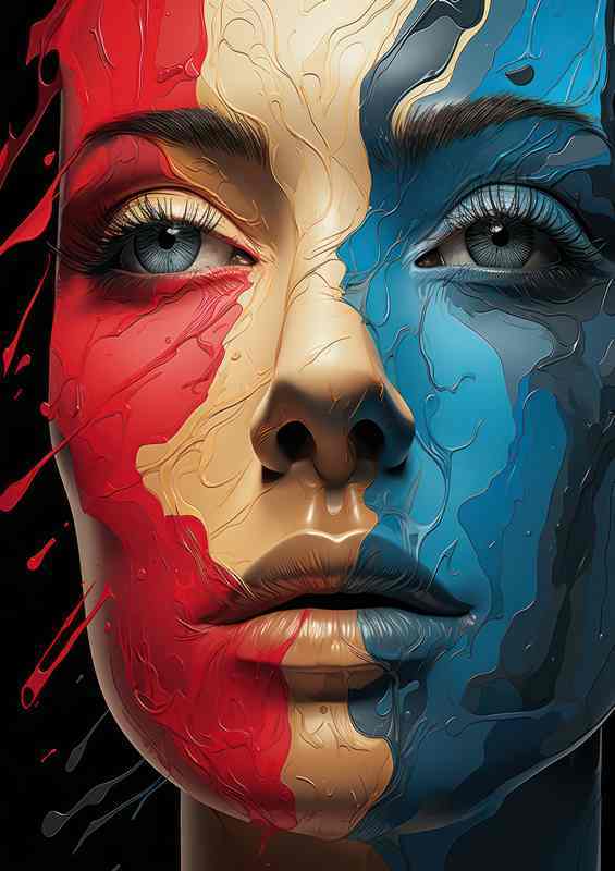 Color palette art abstract | Canvas