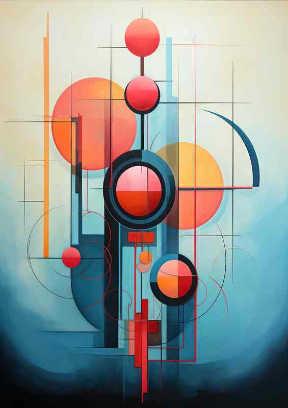 Abstract Color Adventures Shapes that Tell Stories | Canvas