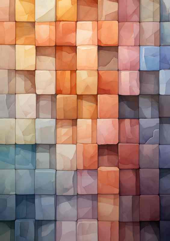 Abstract Color Discoveries Shapes that Alter Perception | Canvas
