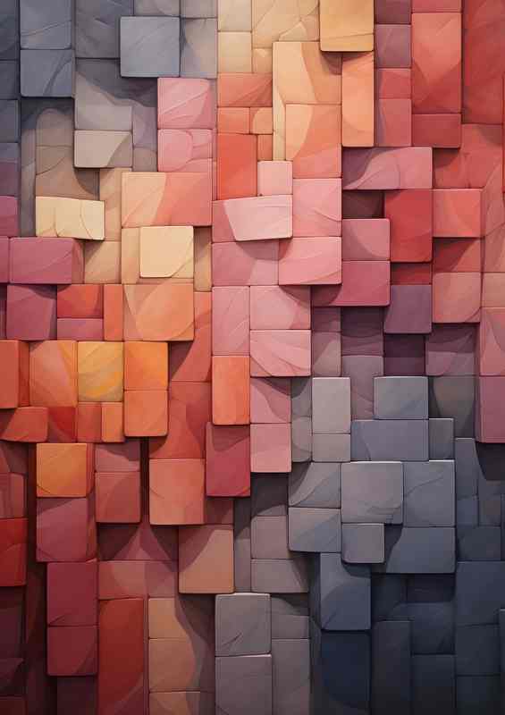 Abstract Color Explorations Life In A Bix | Canvas