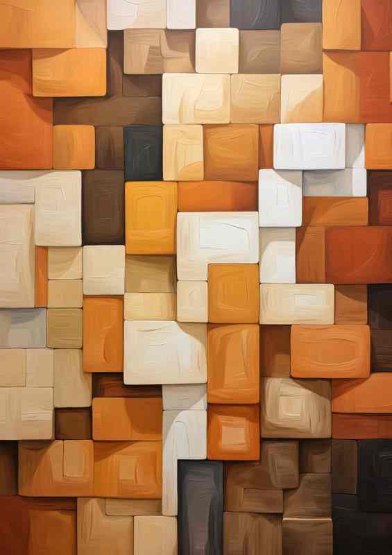 Abstract Color Explorations Shapes that Redefine Reality | Di-Bond