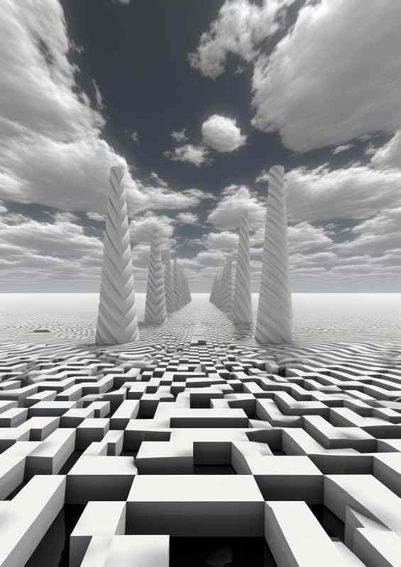 Abstract Shape Dynamics The Time Lord | Poster