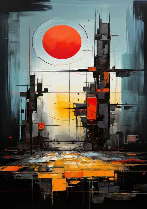 Colorful Abstract Dreams Shapes and Hues of Fantasy | Canvas