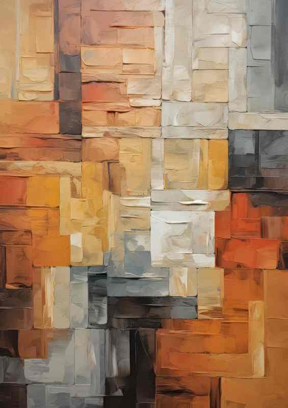 Colorful Abstract Visions Shapes that Transform the Mind | Di-Bond