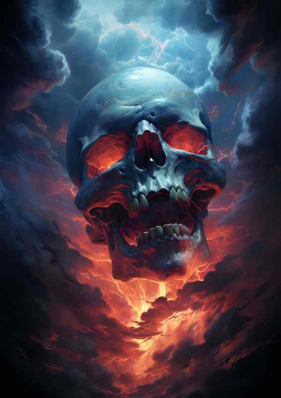 Skulls in Silhouette Dark Art Explored | Canvas