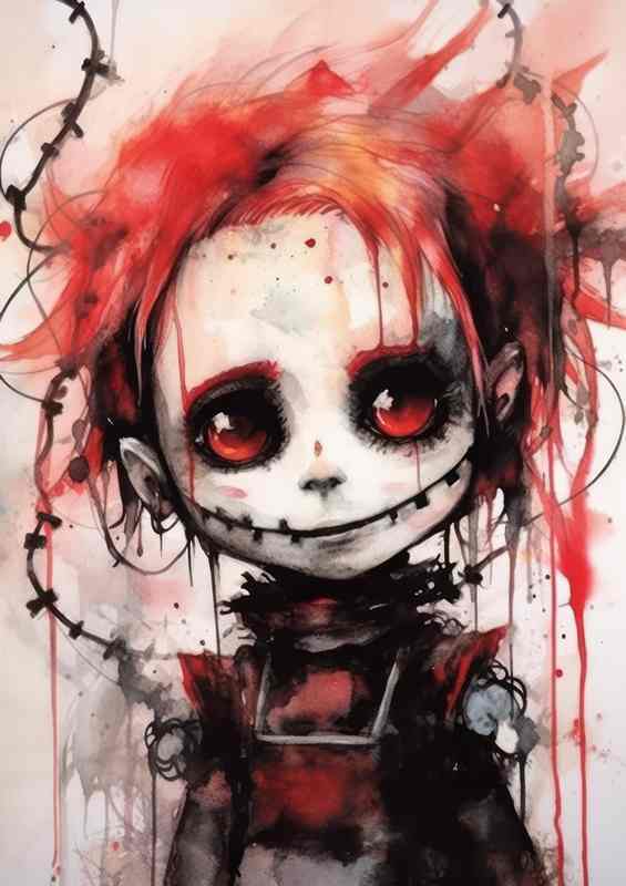 Stitches of the Shadow | Canvas