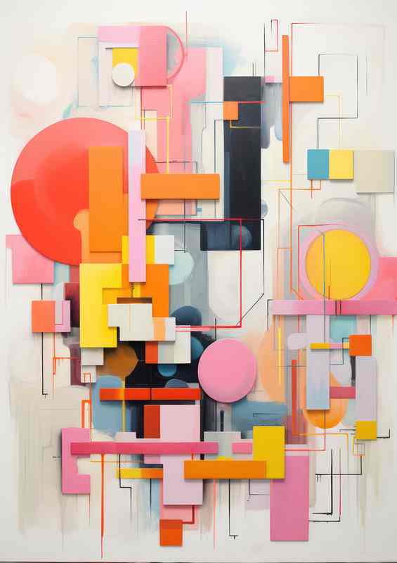 Shapes that Unlock Imagination | Metal Poster