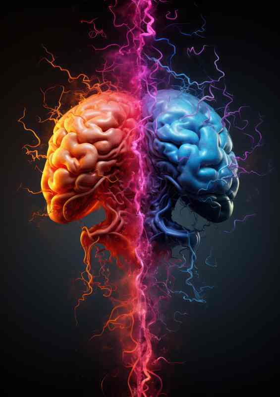 The Power of Shape and Hue The Human | Poster