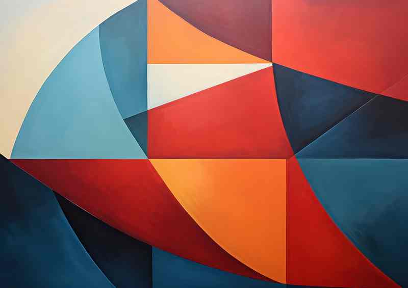 Colorful Abstract Inspirations Shapes that Evoke Emotion | Di-Bond