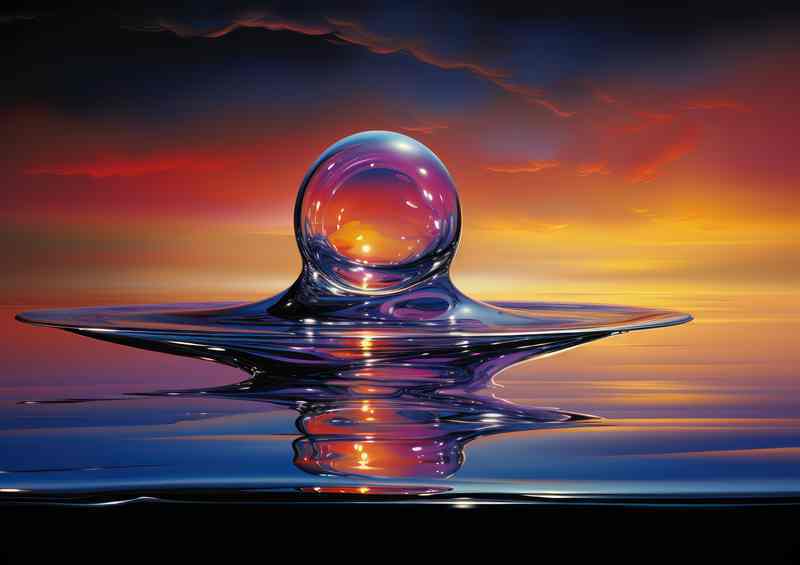 Colorful Abstract Universe Discover the Power of Shapes | Di-Bond