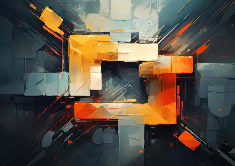 Radiant Abstract Dazzling style | Poster