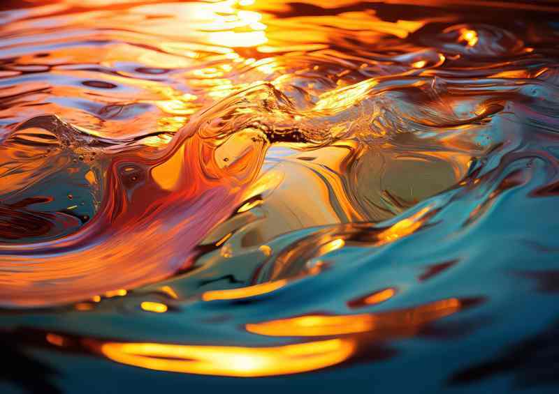 Whimsical Waves Colors and Emotions | Di-Bond