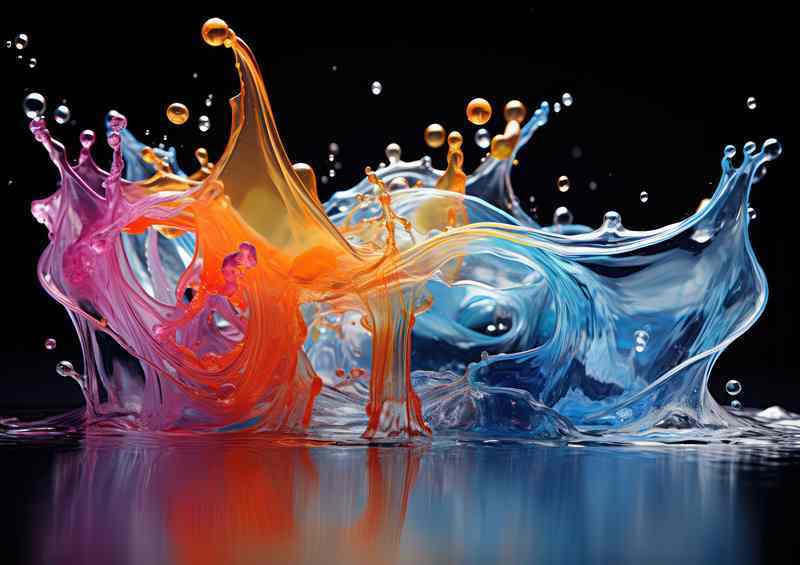 he Rhythms of Radiance Abstract Patterns in Play | Canvas